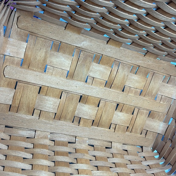 Longaberger Laundry Hand Woven Basket 1994 Vintage - Picture 2 of 13